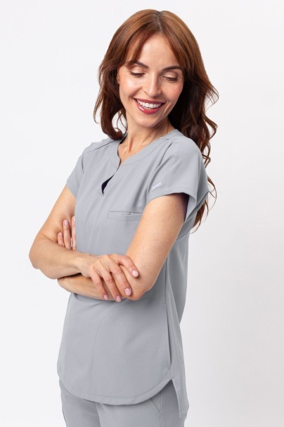 Bluza medyczna damska Maevn Momentum Dolman popielata