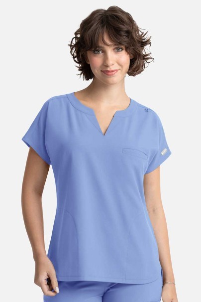 Bluza medyczna damska Maevn Momentum Dolman klasyczny błękit-1