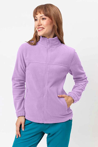 Bluza polarowa damska Rimeck Fleece Jacket liliowa
