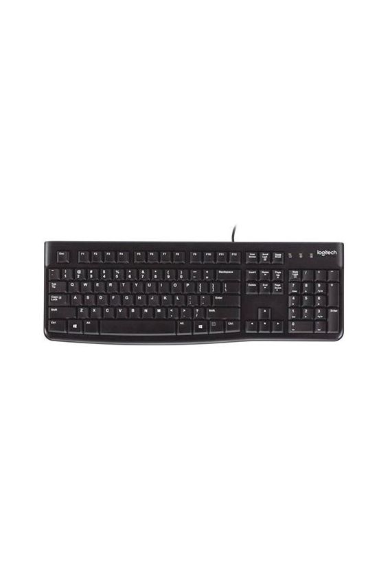 Klawiatura przewodowa Logitech K120 USB czarna-1