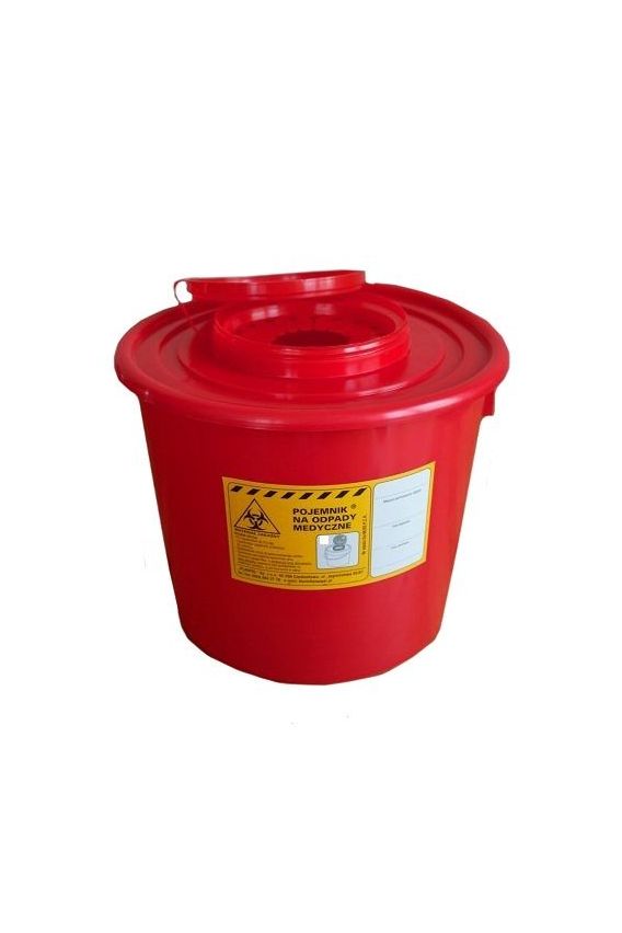 Pojemnik na odpady medyczne, materiał skażony - 5 litrów-1