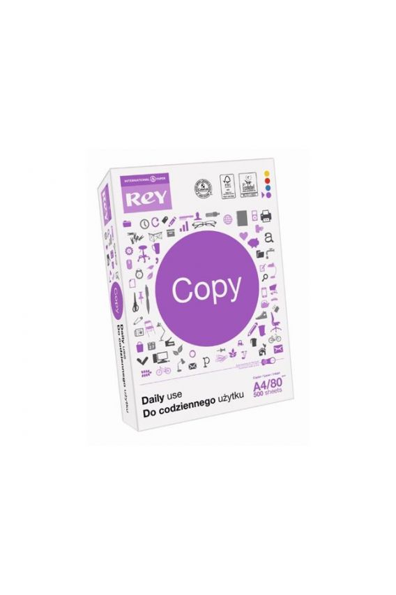 Papier ksero Rey Copy A4 80g 500a 5 ryz-1