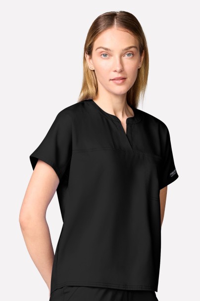 Bluza medyczna damska Cherokee Revolution Mandarin Collar czarna
