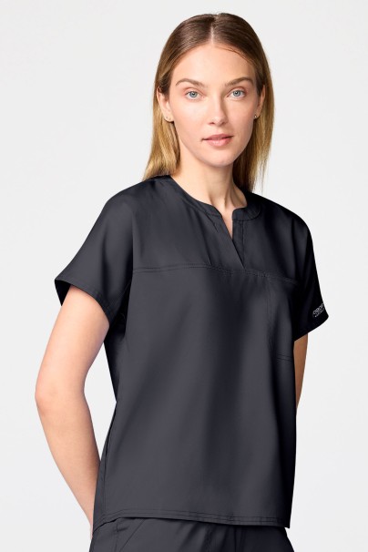 Bluza medyczna damska Cherokee Revolution Mandarin Collar szara