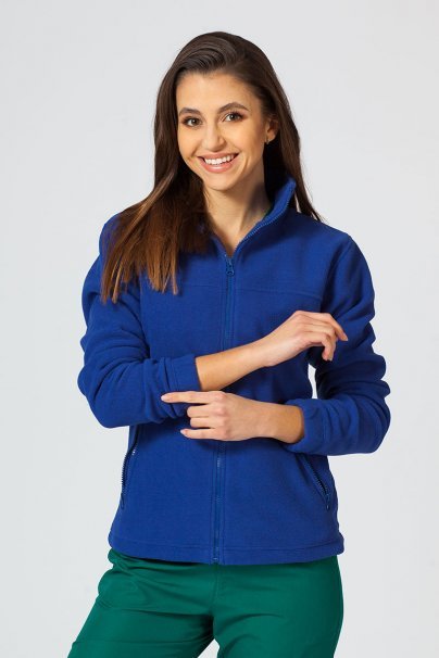 Bluza polarowa damska Malfini Fleece Jacket chabrowa-1