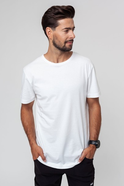 Koszulka męska Malfini Origin (standard GOTS - bawełna organiczna) biała-1