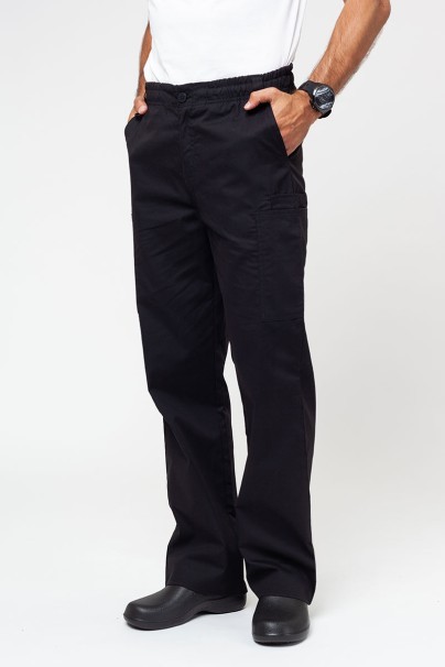 Spodnie medyczne męskie Dickies EDS Signature Men Natural Rise czarne-1