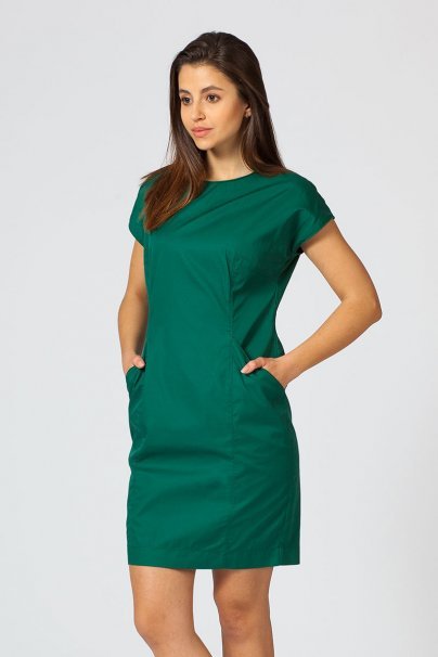 Sukienka medyczna damska Sunrise Uniforms Elite butelkowa zieleń-1