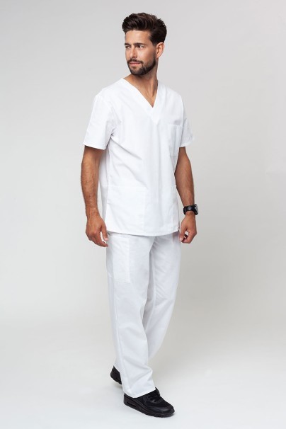 Komplet medyczny męski Cherokee Originals Men (bluza 4876, spodnie 4100) biały-1