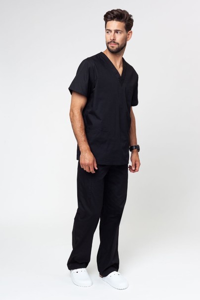 Komplet medyczny męski Cherokee Originals Men (bluza 4876, spodnie 4100) czarny-1