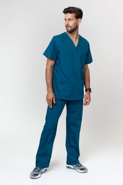 Komplet medyczny męski Cherokee Originals Men (bluza 4876, spodnie 4100) karaibski błękit-1