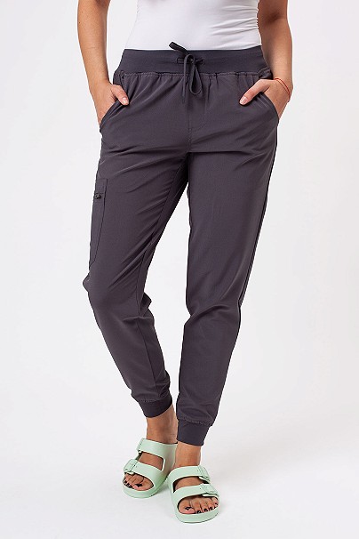 Spodnie medyczne damskie Sunrise Move Go szare