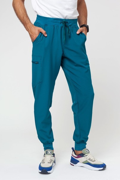 Spodnie medyczne męskie Uniforms World 309TS™ Louis karaibski błękit-1