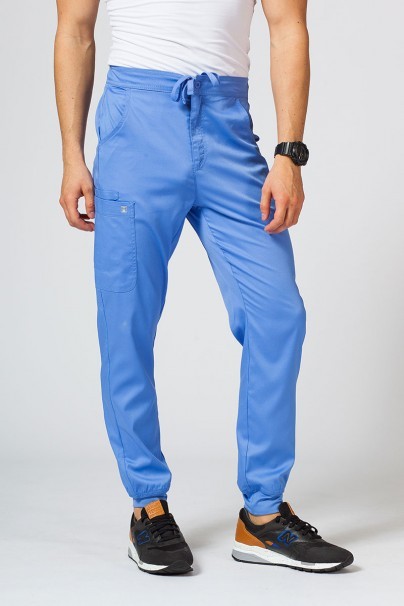 Spodnie męskie Maevn Matrix Men jogger klasyczny błękit-1