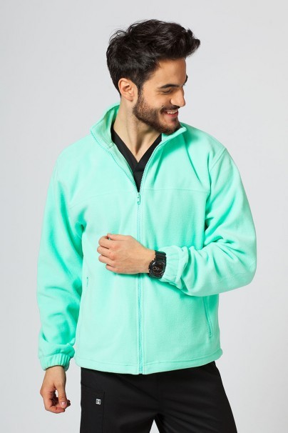 Bluza polarowa męska Malfini Fleece Jacket miętowa-1