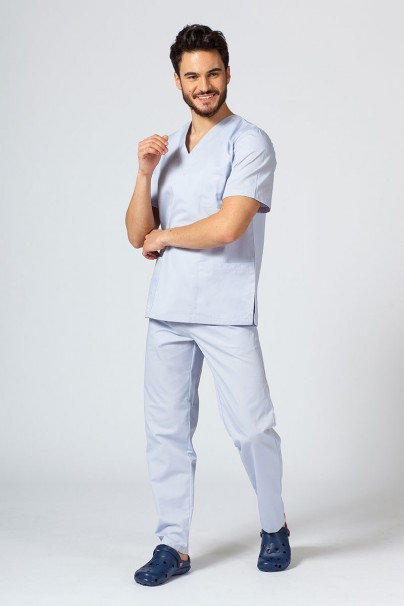 Komplet medyczny męski Sunrise Uniforms popielaty (z bluzą uniwersalną)-1