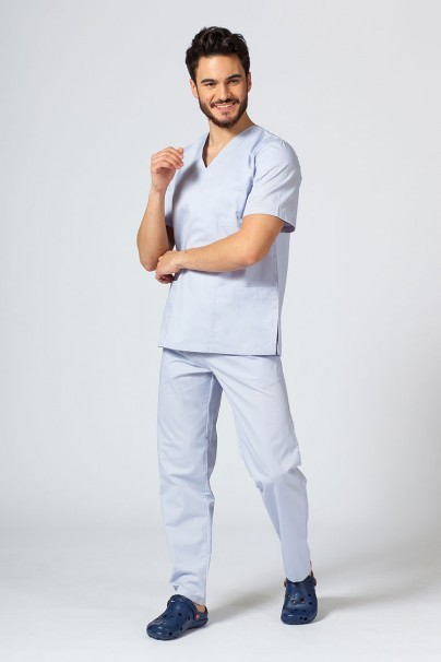 Komplet medyczny męski Sunrise Uniforms Basic Classic (bluza Standard, spodnie Regular) popielaty-1