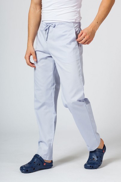 Spodnie medyczne męskie Sunrise Uniforms Basic Regular popielate-1