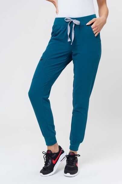 Spodnie medyczne damskie Uniforms World 518GTK™ Avant Phillip karaibski błękit-1