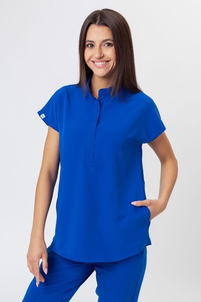 Bluza medyczna damska Uniforms World 518GTK™ Avant On-Shift królewski granat-1