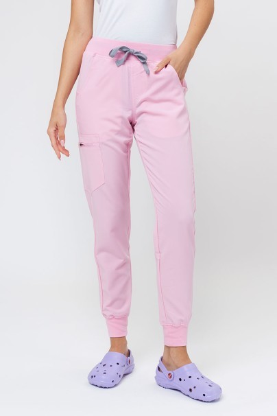 Spodnie medyczne damskie Uniforms World 518GTK™ Avant Phillip różowe-1