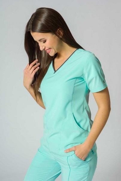 Bluza damska Maevn Matrix Impulse Stylish miętowa (aruba)-1