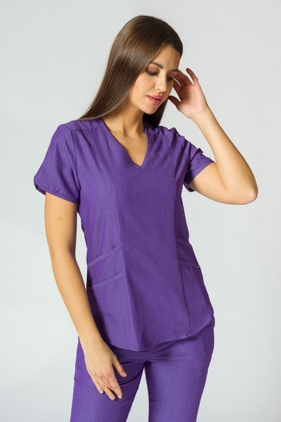 Bluza damska Adar Uniforms Modern fioletowa-1