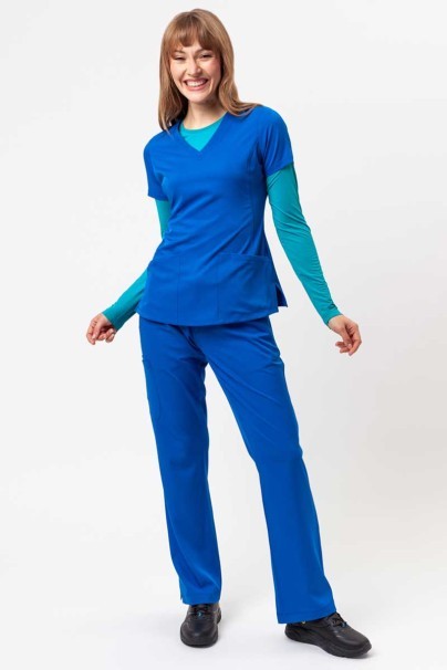 Komplet medyczny damski Healing Hands (bluza Monica, spodnie Rebecca) królewski granat-1