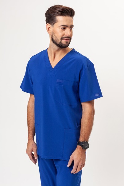 Bluza medyczna męska Dickies EDS Essentials V-neck Men granatowa-1
