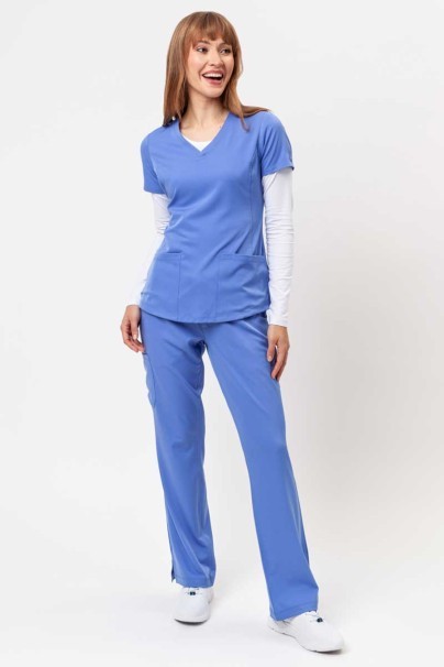 Komplet medyczny damski Healing Hands (bluza Monica, spodnie Rebecca) klasyczny błękit-1
