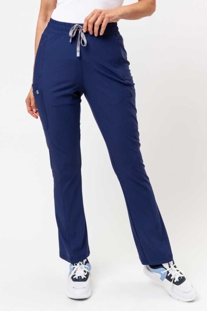 Spodnie medyczne damskie Maevn Embrace Nora ciemny granat-1