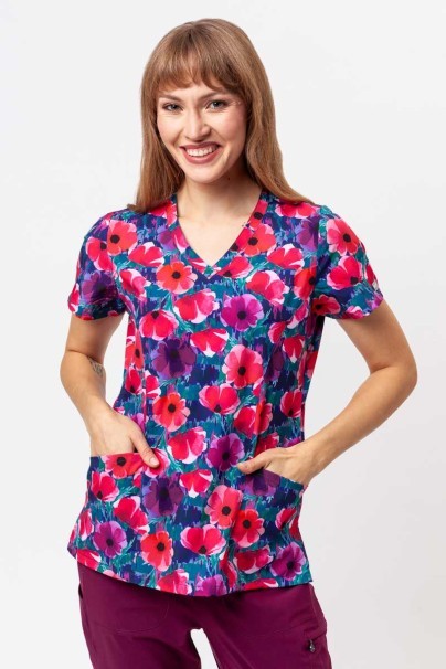 Kolorowa bluza damska Maevn Prints Autumn Bloom-1