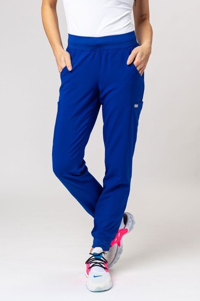 Spodnie medyczne damskie Maevn Momentum Jogger granatowe-1