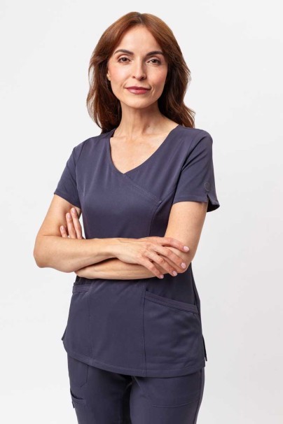 Bluza medyczna damska Healing Hands Madison szara-1