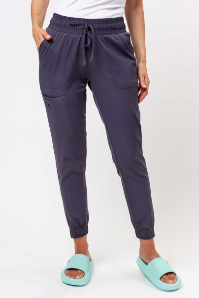 Spodnie medyczne damskie Healing Hands Renee jogger szare-1