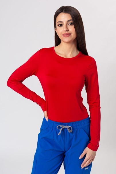 Koszulka damska z długim rękawem Maevn Bestee czerwona-1