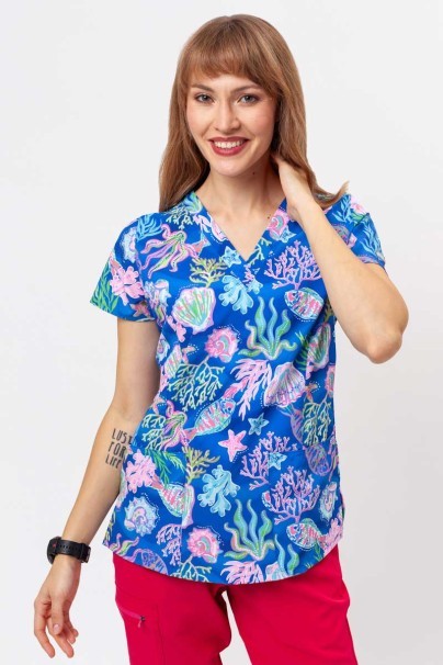 Kolorowa bluza damska Maevn Prints Summer Tides-1
