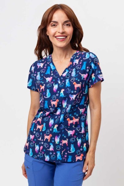 Kolorowa bluza damska Maevn Prints Furr-ever Colorful-1