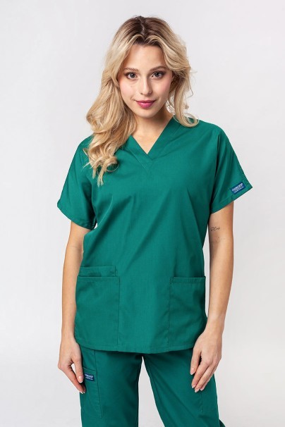Bluza medyczna damska Cherokee Originals V-neck Top zielona-1