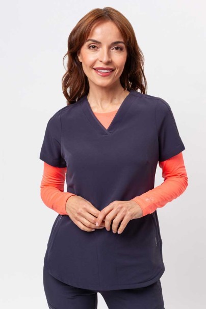 Bluza medyczna damska Healing Hands Skyler szara-1