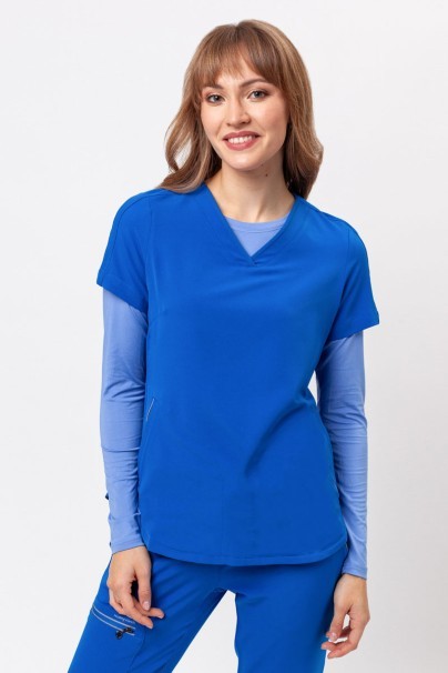 Bluza medyczna damska Healing Hands Skyler królewski granat-1