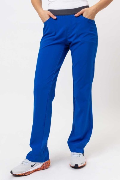 Spodnie medyczne damskie Cherokee Infinity Slim Pull-on granatowe-1