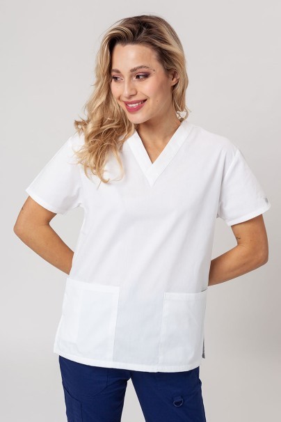Bluza medyczna damska Dickies EDS Signature V-neck Top biała-1