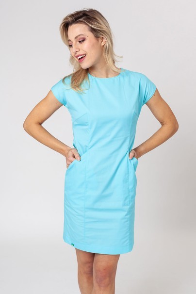 Sukienka medyczna damska Sunrise Uniforms Elite aqua-1