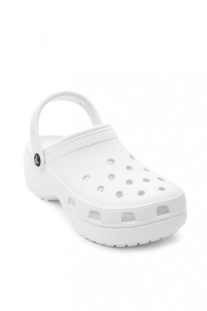 Obuwie Crocs™ Classic Platform Clog białe-1