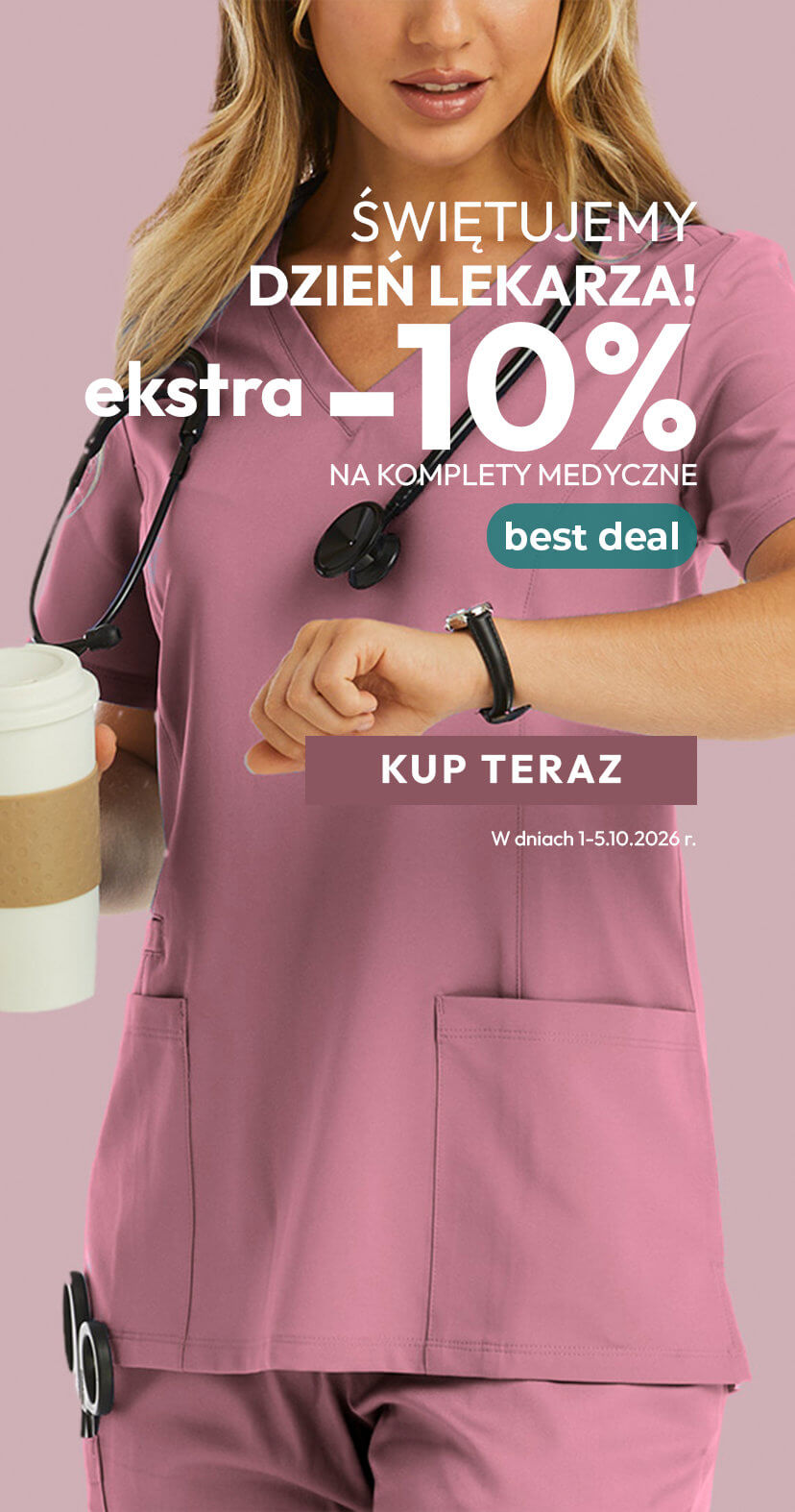Dzień Lekarza -10% na Best Deal 1-5.10