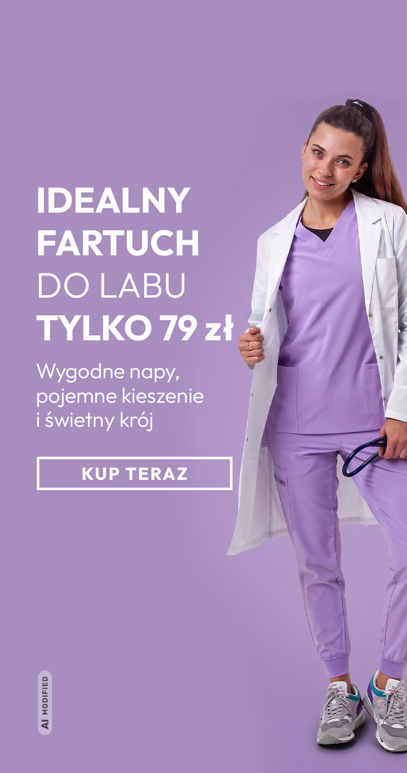 Fartuchy laboratoryjne