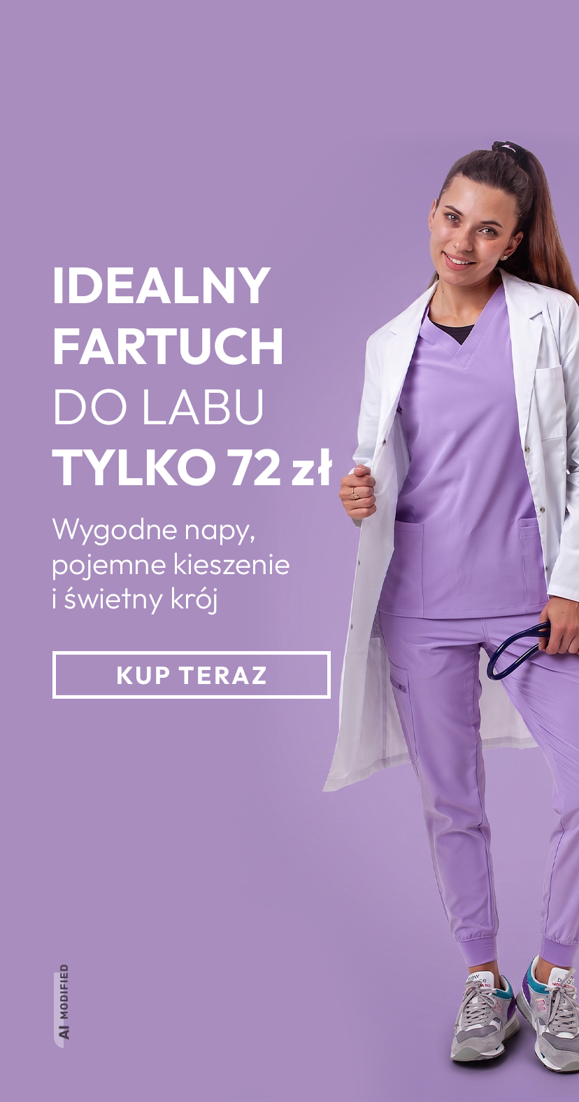 Fartuchy laboratoryjne